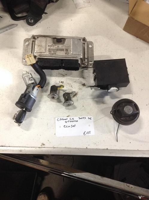 Citroen C1 2006 Wagennr 2500040  ECU Set, Auto-onderdelen, Carrosserie en Plaatwerk, Gebruikt, Ophalen of Verzenden