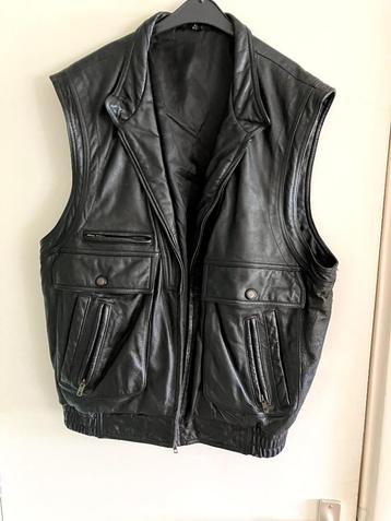 MOTOR VEST/LEREN VEST  beschikbaar voor biedingen