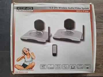 König 5.8 GHz wireless Audio/Video system vid-trans575kn tv beschikbaar voor biedingen