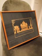 Vintage Wandbild Stoff Bambus - Indisch Paleis, Ophalen, Zo goed als nieuw