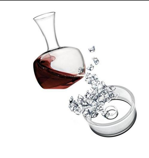 Wijnkaraf decanter Italesse, Verzamelen, Wijnen, Nieuw, Overige typen, Overige gebieden, Ophalen of Verzenden