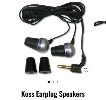 KOSS inear headphones beschikbaar voor biedingen