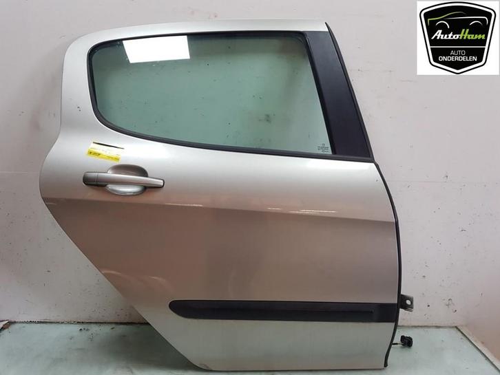 Portier Rechts Achter Peugeot 308 (4A/C) 2009 9008S1, Auto-onderdelen, Carrosserie en Plaatwerk, Peugeot, Gebruikt