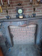 antieke grenen schouw, Huis en Inrichting, Haarden, Ophalen, Gebruikt, Vrijstaande haard