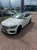 Mercedes-Benz c 220 4MATIC AMG Line – Panoramadak, topstaat, 1800 kg, Zwart, 4 cilinders, 1535 kg
