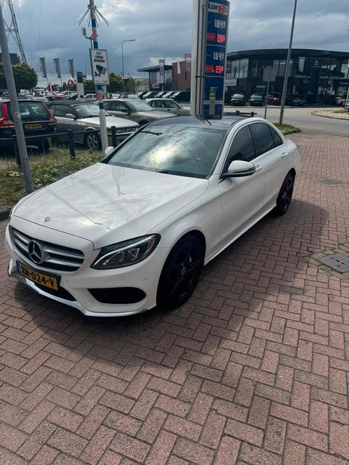 Mercedes-Benz c 220 4MATIC AMG Line – Panoramadak, topstaat, Auto's, Mercedes-Benz, Particulier, C-Klasse, 4x4, ABS, Adaptieve lichten