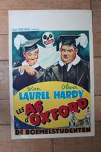 filmaffiche Laurel and Hardy A Chump At Oxford filmposter, Verzamelen, Rechthoekig Staand, Ophalen of Verzenden, Zo goed als nieuw