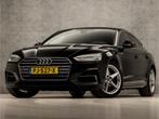Audi A5 Sportback 2.0 TFSI Sport Automaat 191Pk (NAVIGATIE,, 12 maanden, Stof, 1435 kg, Zwart