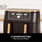 Nieuw: Ninja Foodi MAX Dual Zone Air Fryer 9.5L 6-in-1 (AF40, Ophalen of Verzenden, Nieuw, Airfryer XXL, 1500 gram of meer