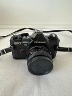 Cosina CT7 SLR met extra lenzen, flitser en vele accessoires, Ophalen, Gebruikt, Spiegelreflex, Overige Merken