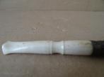 Curiosa antiek sigarettenpijpje van been benen pijpje 9cm, Ophalen of Verzenden