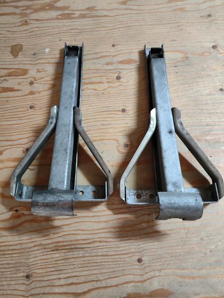 Caravan/Vouwwagen Uitdraaisteunen (2 stuks), Caravans en Kamperen, Caravan accessoires, Ophalen of Verzenden