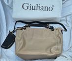 Giuliano Beige Handtas met Zwart Etui - Nieuw, Sieraden, Tassen en Uiterlijk, Tassen | Damestassen, Ophalen of Verzenden, Nieuw