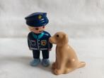 Playmobil 123 Politie agent met hond set 70408, Ophalen of Verzenden, Zo goed als nieuw