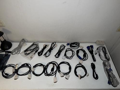 VGA/ DVI/ HDMI / DP-kabels (Display port) ZGAN/ getest, Computers en Software, Pc- en Netwerkkabels, Zo goed als nieuw, Ophalen of Verzenden