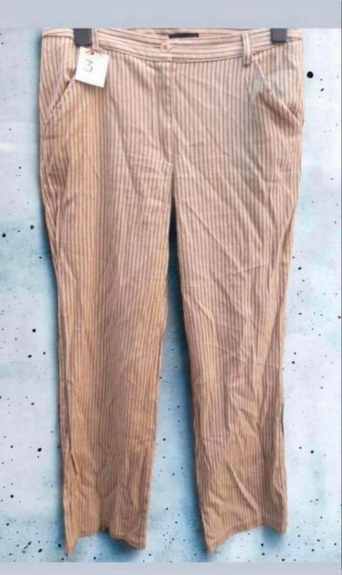 ✨️ARMANI JEANS Beige gestreepte broek  -Maat 46 / USA 12✨️✨️, Kleding | Heren, Broeken en Pantalons, Zo goed als nieuw, Maat 46 (S) of kleiner