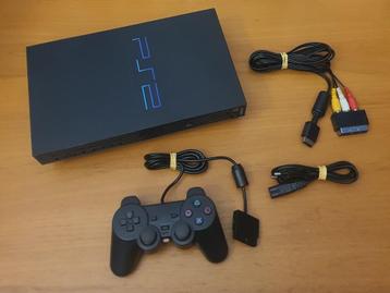 PS2 | Sony PlayStation 2 met Controller & Kabels beschikbaar voor biedingen