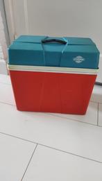 Vintage koelbox oranje blauw, Ophalen of Verzenden, Gebruikt, Koelbox, Koelelement