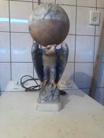 Oude marmeren lamp, Ophalen of Verzenden, Gebruikt, Overige materialen, Minder dan 50 cm