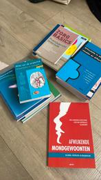 Bundel alle logopedie boeken, Ophalen of Verzenden, Zo goed als nieuw, Overige niveaus