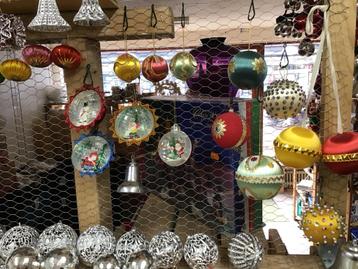 Antieke en Vintage kerstboom versiering beschikbaar voor biedingen