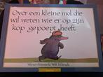 Over een kleine mol die wil weten wie er op zijn kop gepoept, Ophalen of Verzenden, Zo goed als nieuw, Wolf Erlbruch; Werner Holzwarth