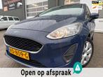 Ford Fiesta 1.1 Trend 5drs met bluetooth telefoon en cruise, Auto's, Voorwielaandrijving, Stof, Blauw, 23 km/l
