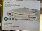 19x Nedis Single Elektrische Deken - doorverkopen en wat € v, Ophalen, Eenpersoons, Wit, Overige typen