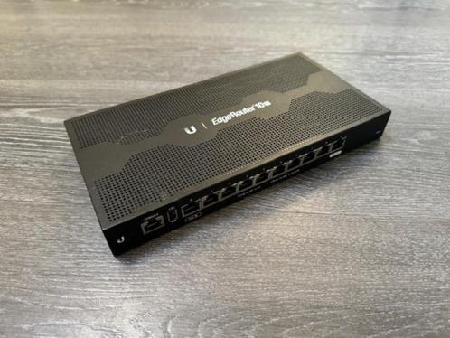 Ubiquiti EdgeRouter 10X, Computers en Software, Routers en Modems, Zo goed als nieuw, Router, Ophalen of Verzenden