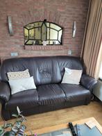 3 en 2 zits banken, Gebruikt, Donkerbruin, groot, Tweepersoons, Ophalen of Verzenden