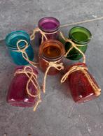 Theelicht potjes, Ophalen of Verzenden, Zo goed als nieuw, Overige materialen, Minder dan 25 cm