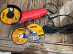 Milwaukee Haakse Slijpmachine + DeWalt Schijven, Ophalen of Verzenden, Nieuw, Minder dan 700 watt, Haakse handslijpmachine