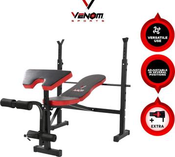 Venom Sports halterbank NIEUW beschikbaar voor biedingen