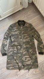 Stoere leger jas, Ophalen of Verzenden, Gedragen, Maat 36 (S), Groen