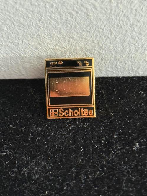 Scholtes Vintage Pin, Verzamelen, Speldjes, Pins en Buttons, Gebruikt, Speldje of Pin, Overige onderwerpen, Ophalen of Verzenden