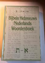 Italie - Bijbels hebreeuws-nederlands woordenboek, Ophalen of Verzenden, Zo goed als nieuw, Italie, Overige uitgevers