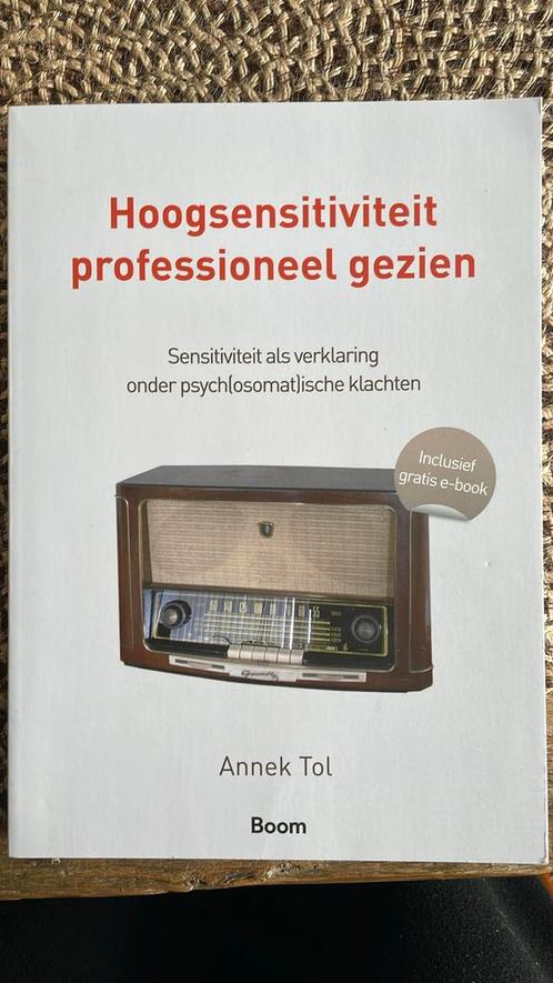 Annek Tol - Hoogsensitiviteit professioneel gezien, Boeken, Psychologie, Zo goed als nieuw, Ophalen of Verzenden