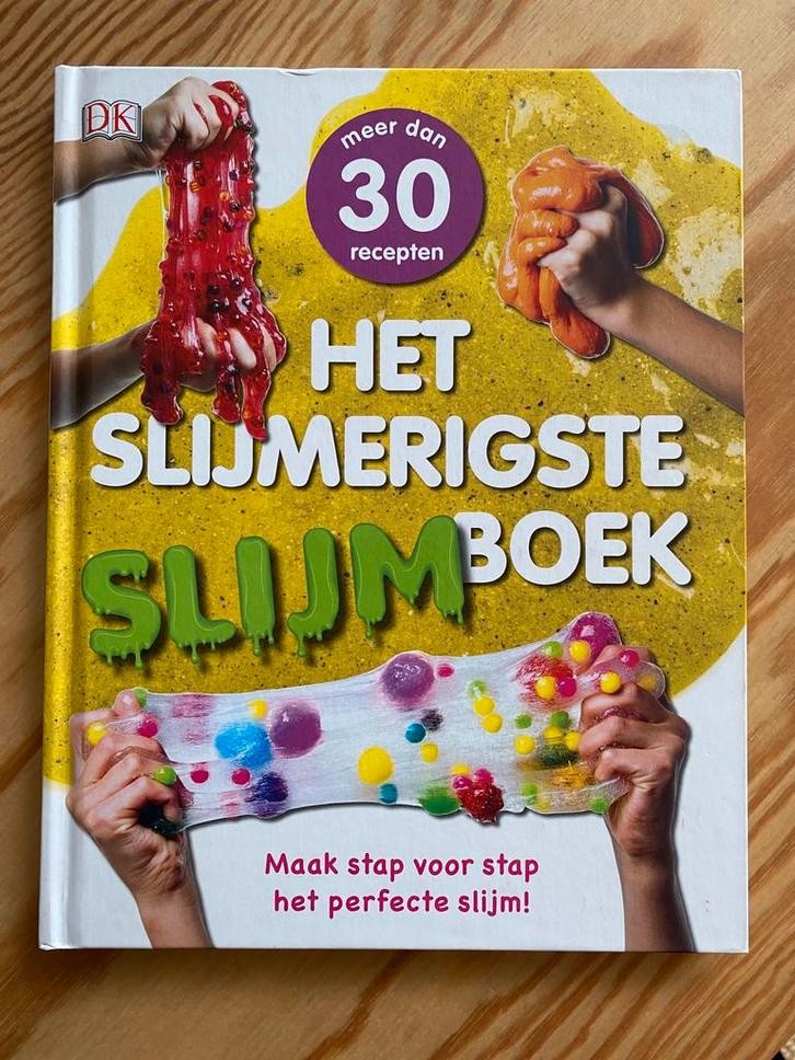 Het slijmerigste slijmboek, Boeken, Kinderboeken | Jeugd | onder 10 jaar, Zo goed als nieuw, Ophalen of Verzenden