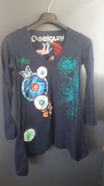 Desigual shirt, maat M, Maat 38/40 (M), Blauw, Ophalen of Verzenden, Lange mouw