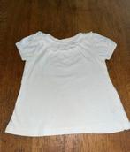 T-shirt met kraagje mt 98 wit, Kinderen en Baby's, Meisje, Ophalen of Verzenden, Zo goed als nieuw, Shirt of Longsleeve