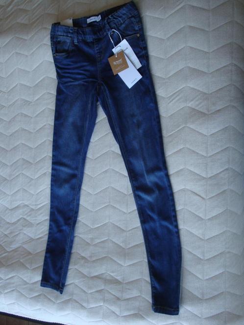 Nieuwe lange blauwe NAME IT tregging. Maat 146., Kinderen en Baby's, Kinderkleding | Maat 146, Nieuw, Meisje, Broek, Ophalen of Verzenden