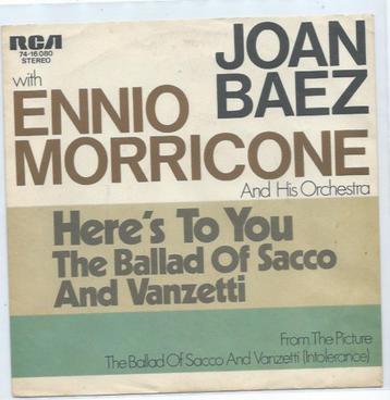 Joan Baez- Here's to You (met Ennio Morricone) beschikbaar voor biedingen
