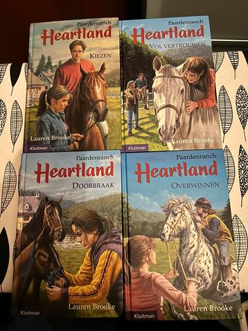 4 boeken van Heartland 