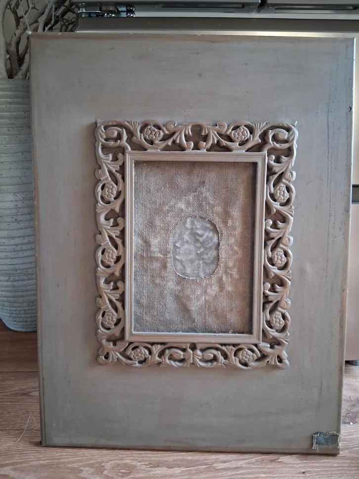 Handgemaakte Wanddoek van Kalk - Uniek!, Antiek en Kunst, Antiek | Woonaccessoires, Ophalen of Verzenden