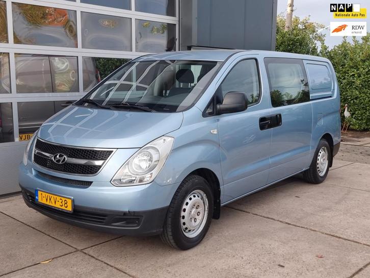 Hyundai H 300 2.5 CRDi Dynamic Dubbel Cabine, Auto's, Bestelauto's, Bedrijf, ABS, Airbags, Airconditioning, Boordcomputer, Centrale vergrendeling