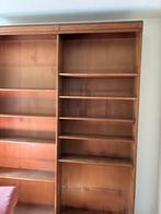 Houten boekenwandkast, groot formaat, Huis en Inrichting, Kasten | Boekenkasten, Ophalen, Met plank(en), 200 cm of meer, Klassiek