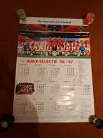 Ajax Selectie '96-'97 Poster Kalender, Verzamelen, Posters, Verzenden, Sport, A1 t/m A3, Rechthoekig Staand