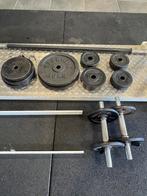Schijven + Dumbbell/Barbell Set, Ophalen, Zo goed als nieuw, Overige typen
