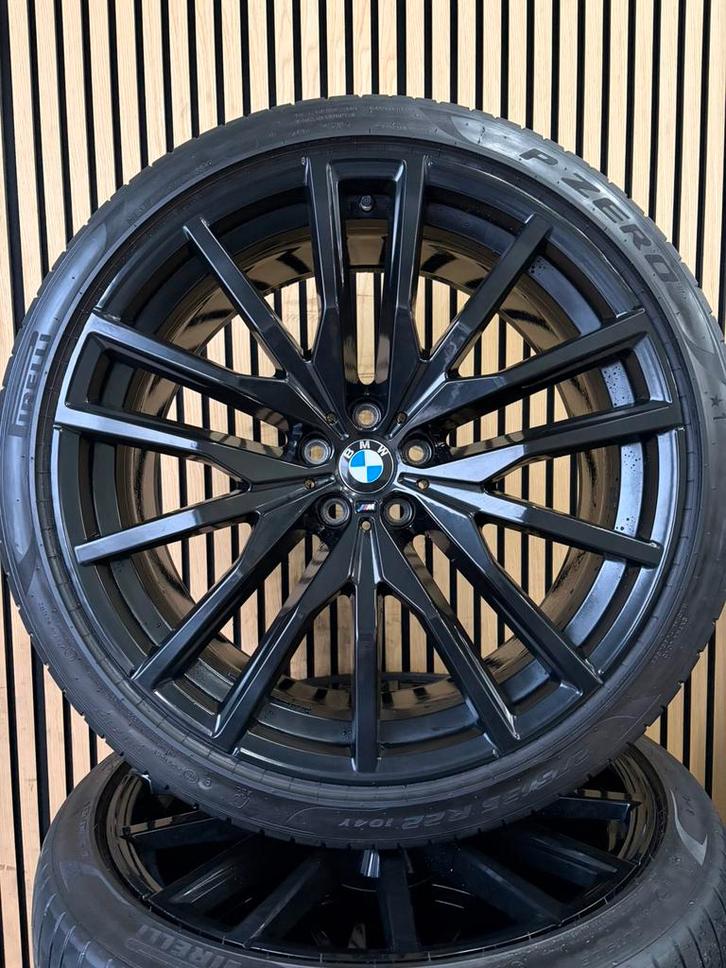 Originele 22” BMW 742M G05 G06 X5 X6 Zomerbanden Zomerset, Auto-onderdelen, Banden en Velgen, Banden en Velgen, Zomerbanden, Overige maten