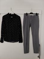 baggy broek pantalon only & sons maat 27 32 overhemd s 46, Ophalen of Verzenden, Gedragen, Maat 46 (S) of kleiner, Grijs